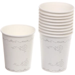 Стакан бумажный 0,2л в наборе 10 шт «Изящный вечер»