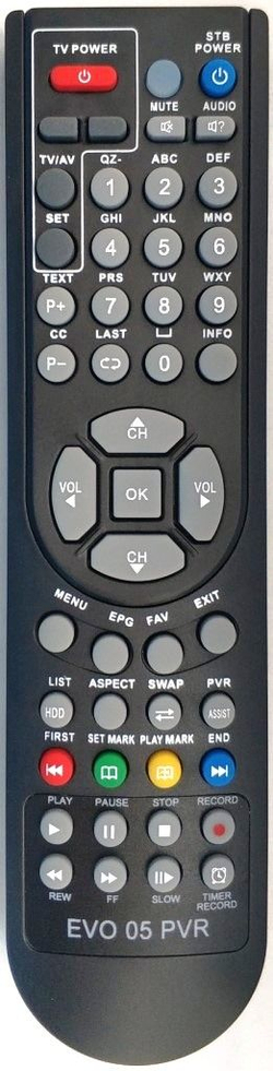 Пульт для ТЕЛЕКАРТА EVO 05 PVR