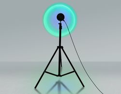 Ambrella Атмосферная светодиодная настольная лампа с пультом Desk DE8387