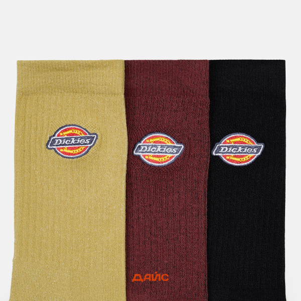 Носки Dickies Valley Grove Socks 3 Pairs артикул:DK0A4X82L161 - купить в магазине Дайс