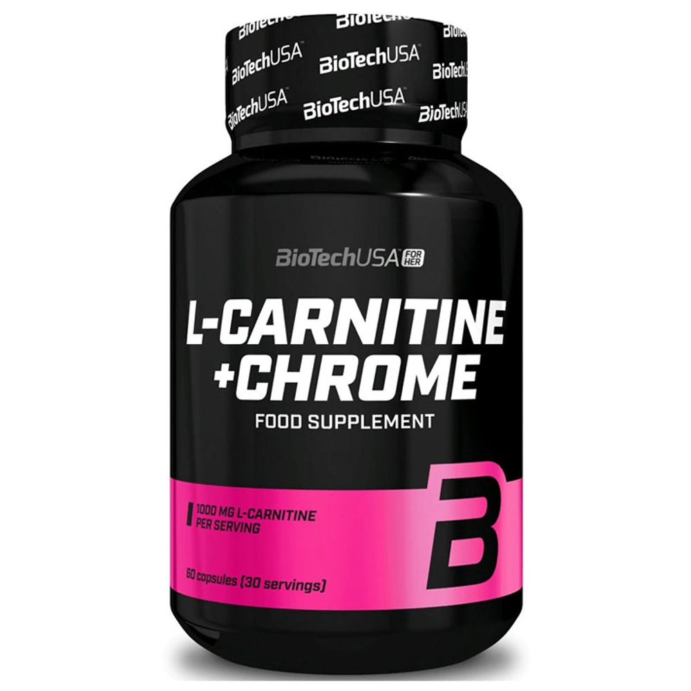 BioTech L-Carnitine + Chrome (60 капс.)