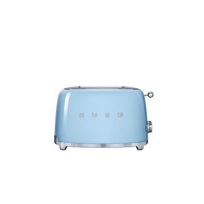 Тостер Smeg Стиль 50-х годов для 2 тостов голубой