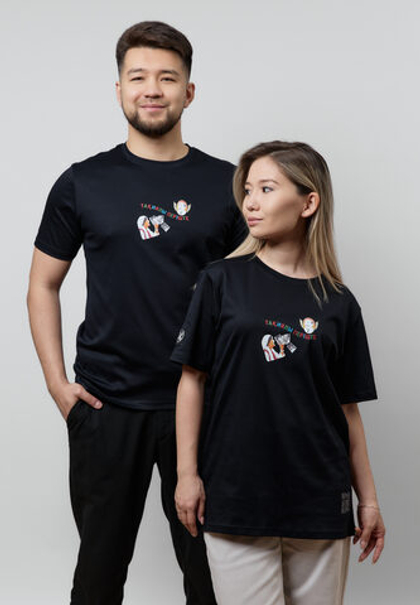 Футболка TAQIYALI PERISHTE BLACK