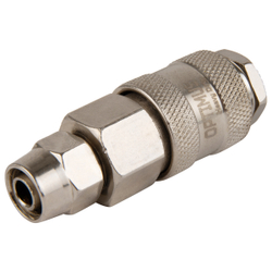 OPT-730SPA Соединение быстросъемное пневматическое с обжимным креплением под шланг 10 мм