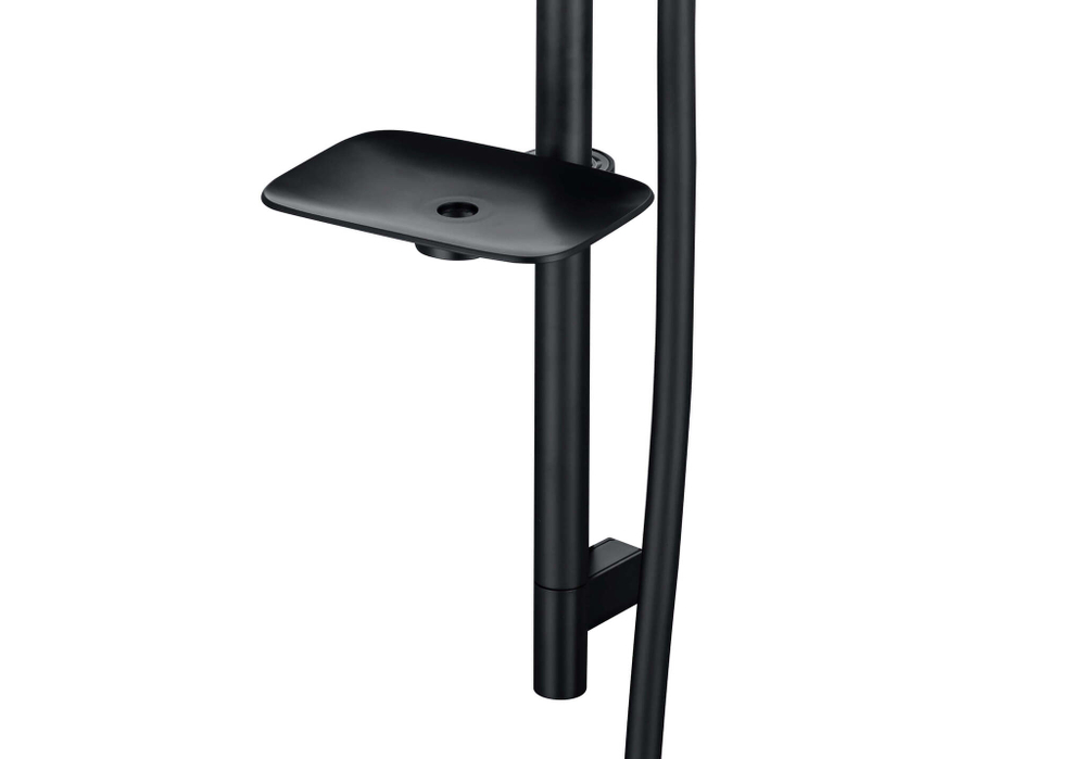Душевой гарнитур 3jet 73см AQUATEK, матовый черный AQ2021MB