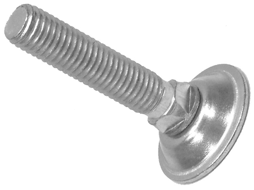 Опора регулируемая со штырем М10х65,5 п цинк