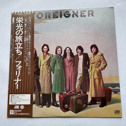 Винтажная виниловая пластинка LP Foreigner Cold As Ice (Япония 1977) (Оби)