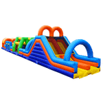 Надувная полоса препятствий "Летняя забава"