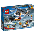 LEGO City: Сверхмощный спасательный вертолёт 60166 — Heavy-Duty Rescue Helicopter — Лего Сити Город