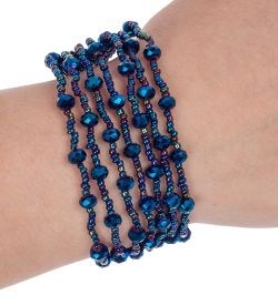 Y-BB026 Браслет из бисера и бусин «Кружево»