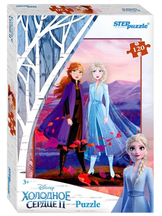 Пазл для детей 4 5 6 7 лет Холодное сердце 2 120 элементов