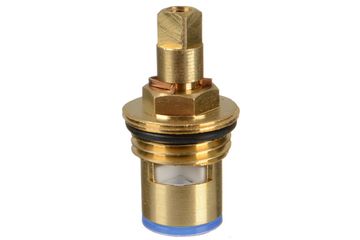 Кран букса 1/2" керамика с резьбой под  квадрат