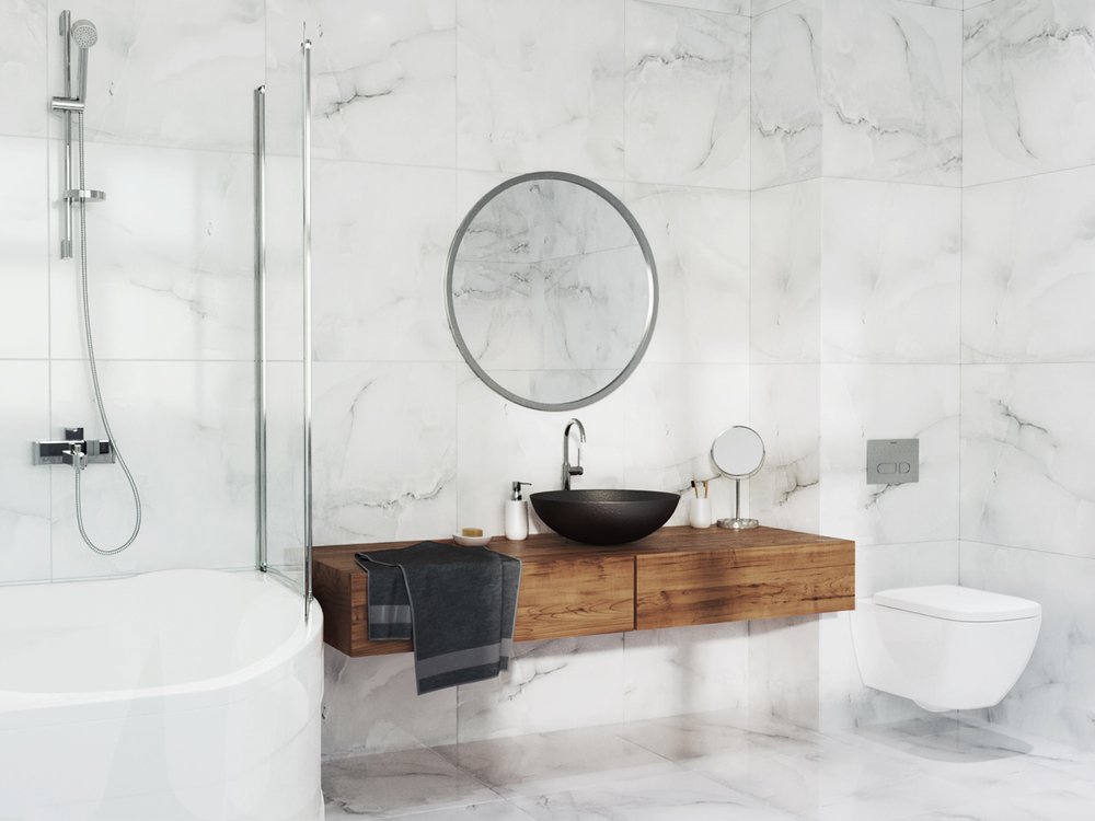 Staro Oasis Antisky White Polished 60x60