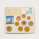 Germany 2008 Year Set (A, D, F, G, J) + 5 x 2 Euro: "St. Michaelis' Church (Hamburg)"