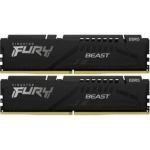 Память оперативная Kingston DDR5 2x32GB 5200MHz Fury Beast Black Expo RTL Gaming (KF552C40BB2K2-64)