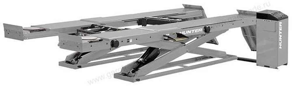 Подъемник ножничный электрогидравлический ГП 4500 кг RX45KLFIS-435EC RAL7040 (Hunter США)