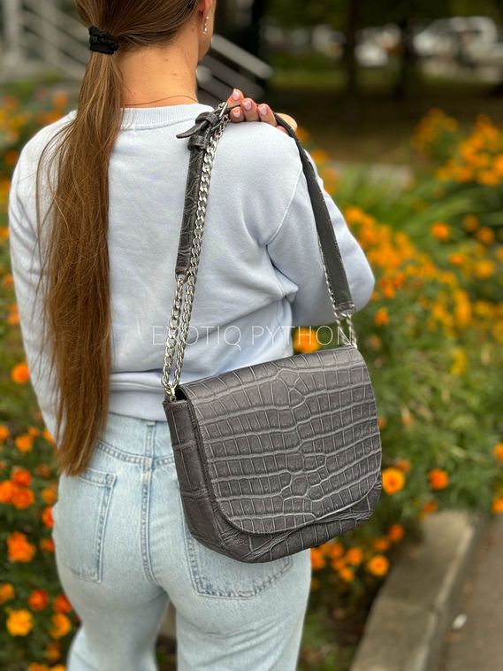 Женская сумка из крокодиловой кожи BG-507