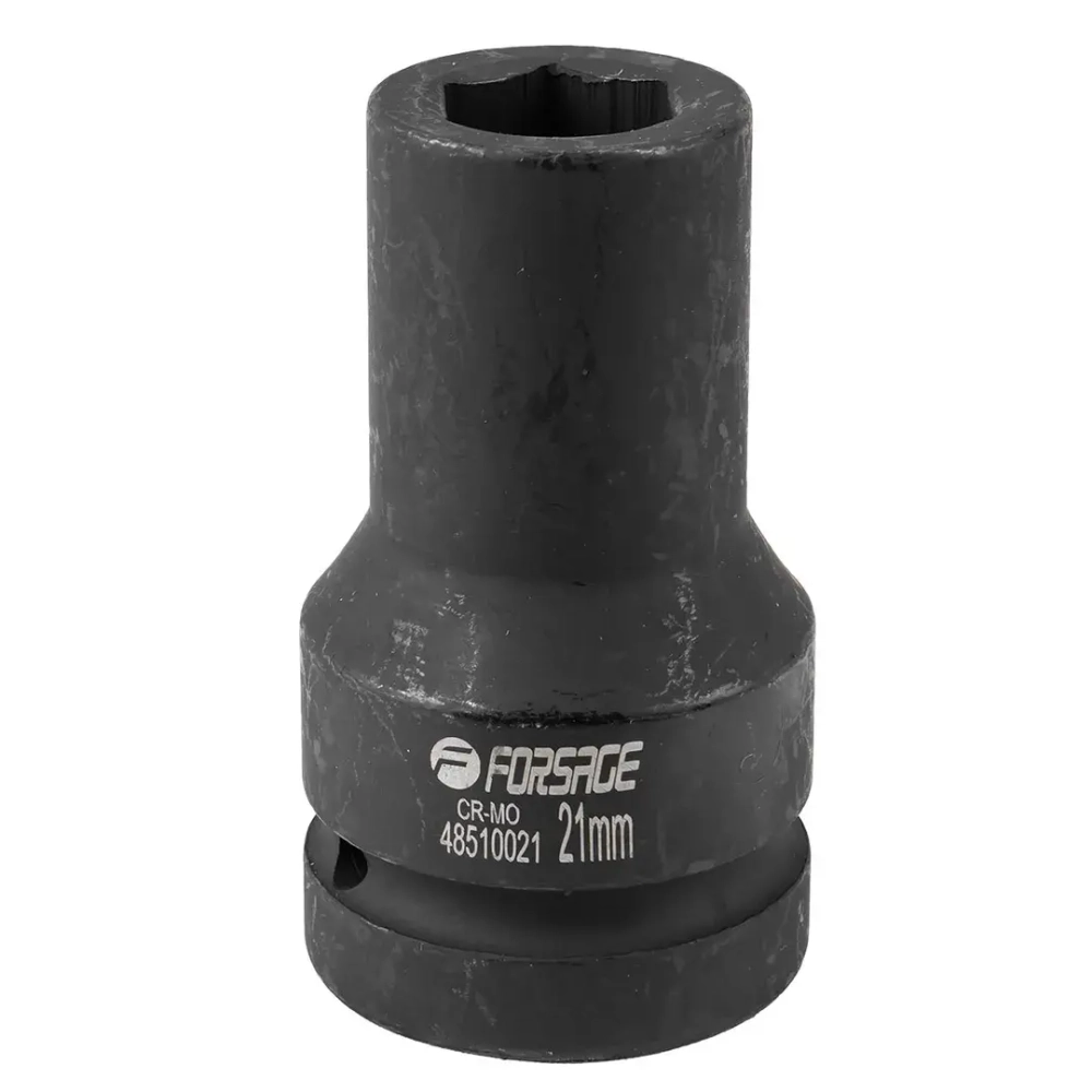 Головка ударная глубокая 21мм (6гр.) 1'' Forsage F-48510021
