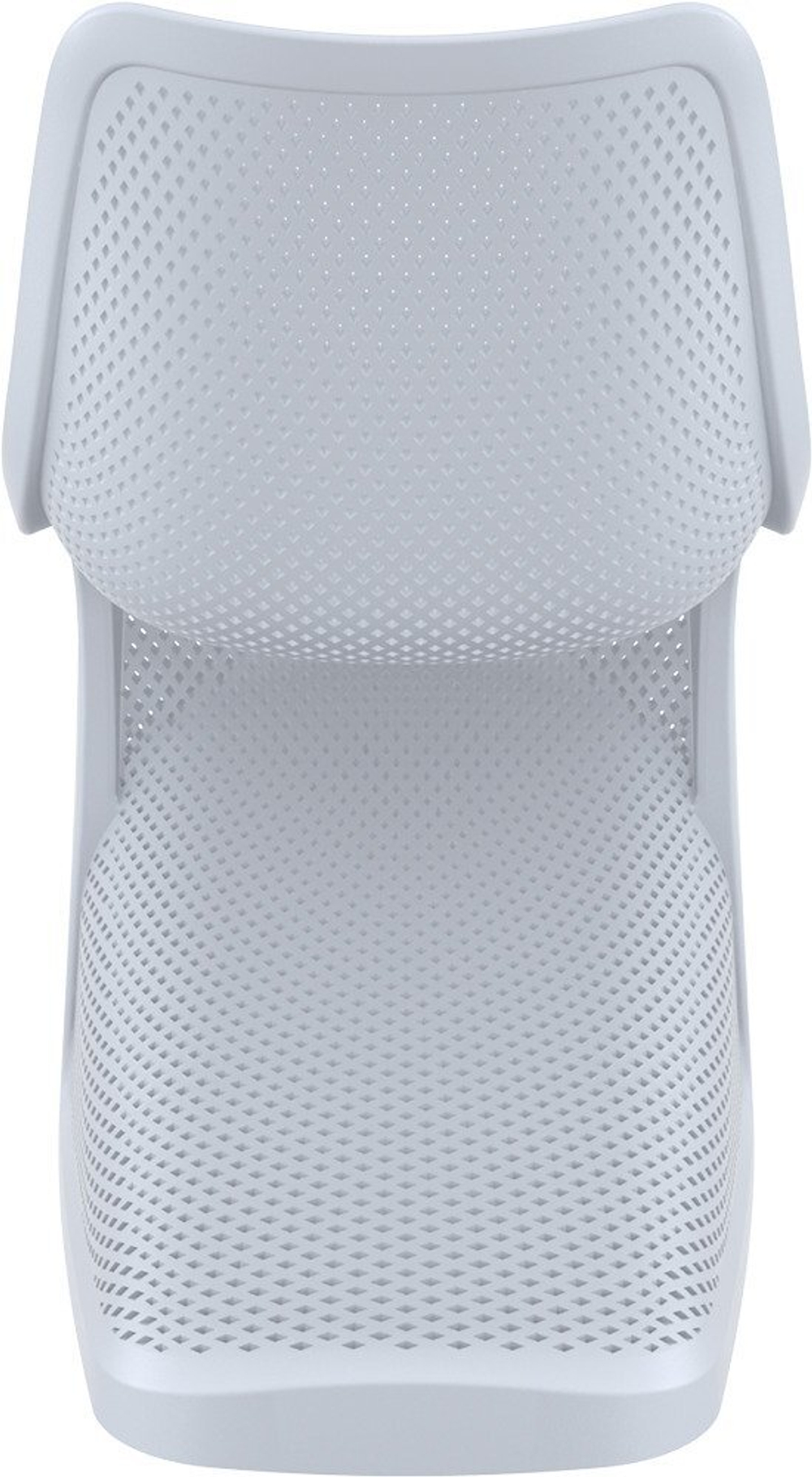 Стул пластиковый Siesta Contract Bloom, серебристый