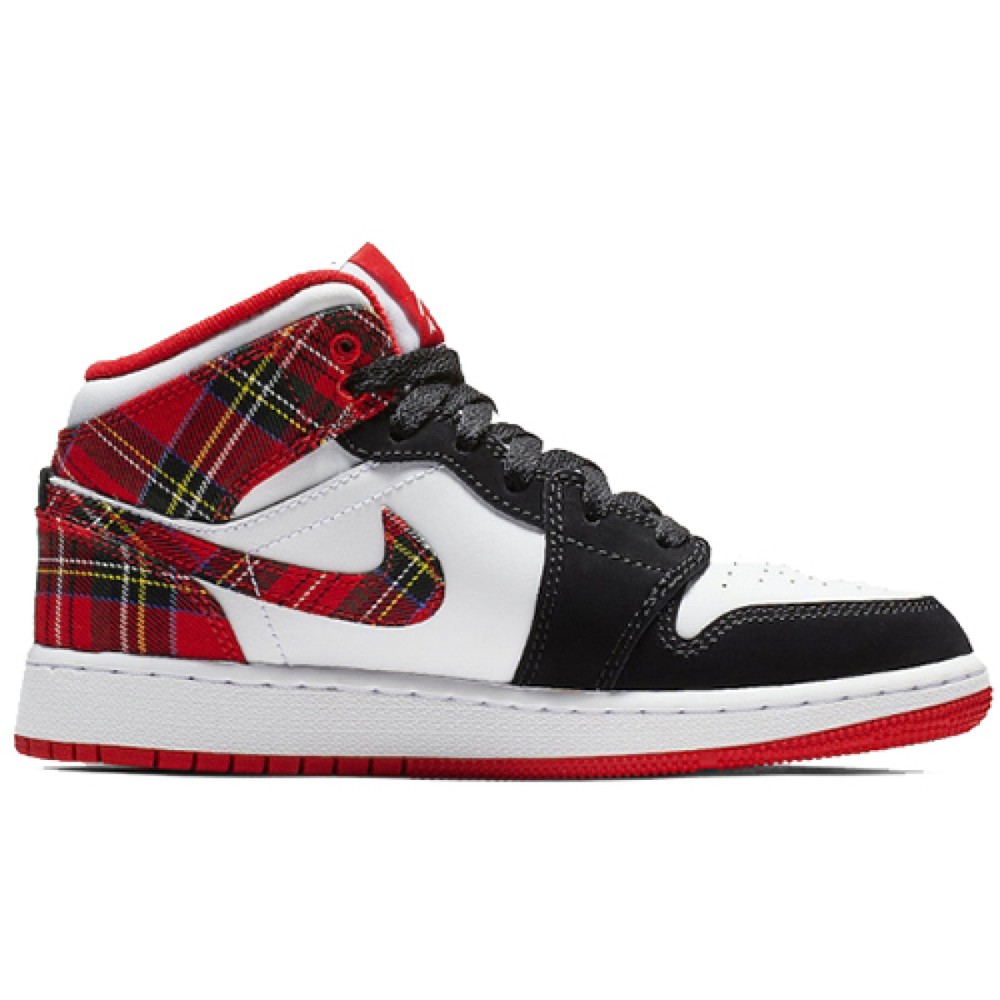 Кроссовки Air Jordan 1 Retro Mid GS Bad Santa