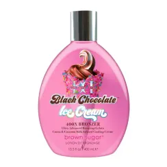 Бронзирующее мороженое в темном шоколаде с легким охлаждающим эффектом