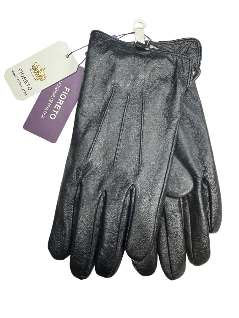 Перчатки. Мужские. Материал верха: Кожаные. Подклад: Трикотаж-шерсть. 5 шт в упаковке.