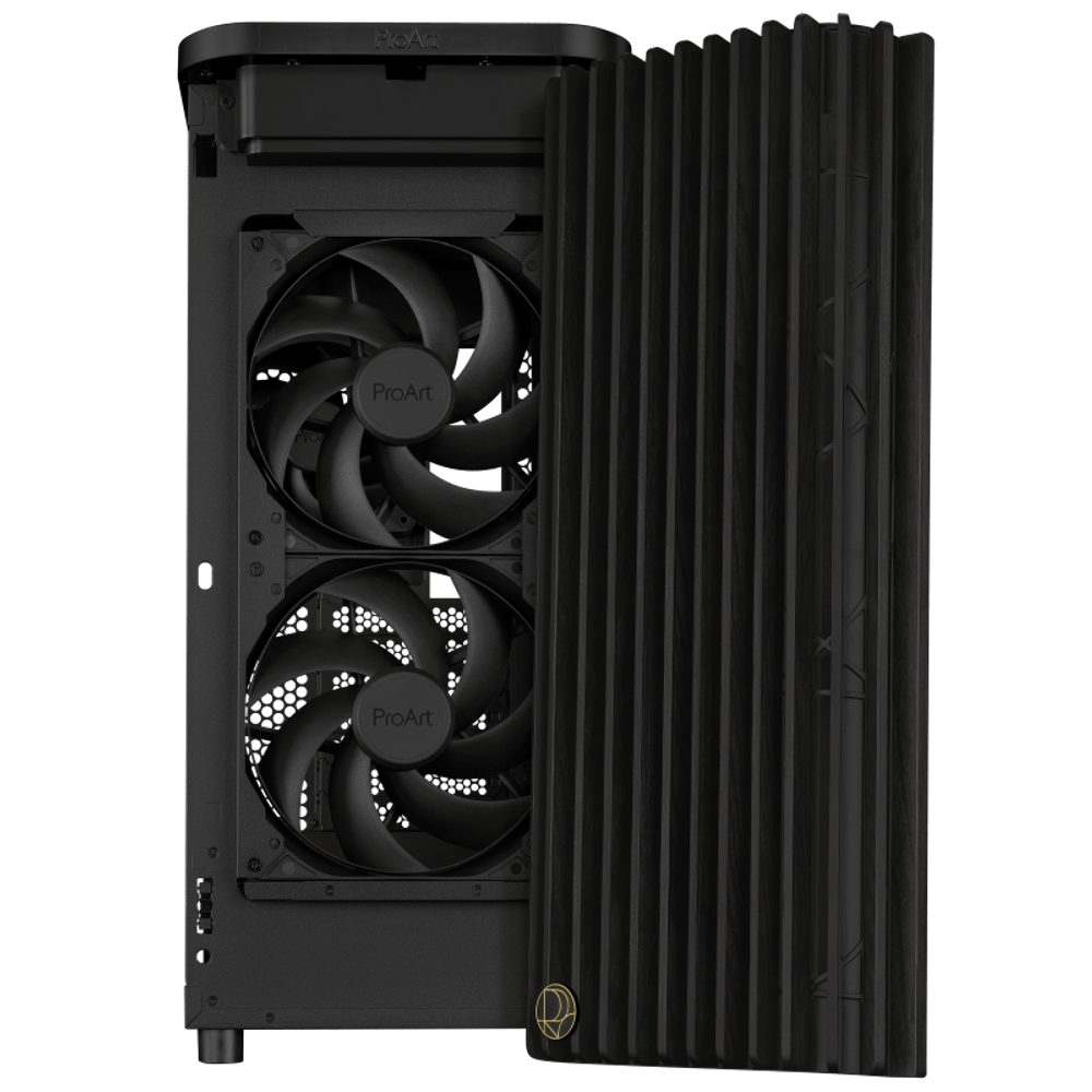 Корпус ASUS PROART PA401 WOOD TG PWM BLACK ATX 90DC00M0-B39000
