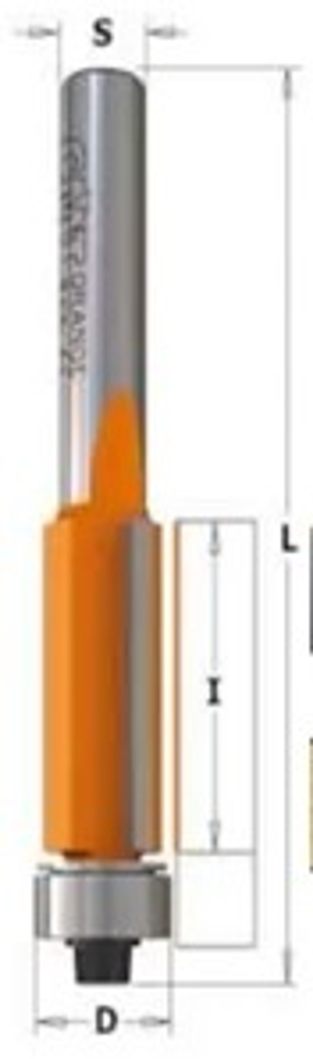 HM профильная твердосплавная фреза D.9.5.x12.7x55.5 S.12 Z=2