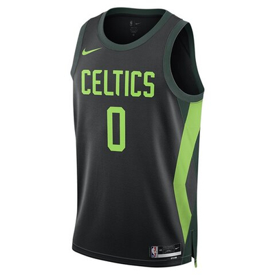 Футболка Nike NBA 2024/25 City Edition Swingman Boston Celtics Jayson Tatum Black Jersey