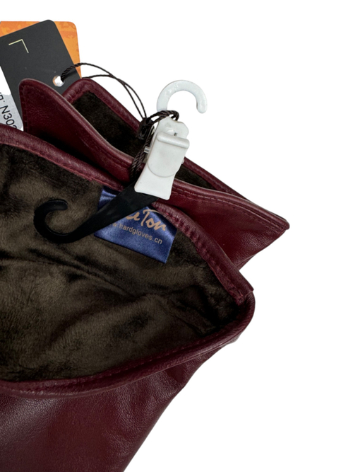 Перчатки.Женские.Материал верха: Кожаные люкс качества.Подклад: Плюш-флис. 5 шт в упаковке.