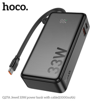 Портативный аккумулятор HOCO Q27 10000 mAh PD 33W + 22,5W (черный)