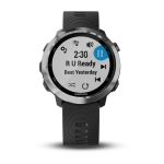 Часы для бега Garmin Forerunner 645 Music, с черным ремешком, 010-01863-30