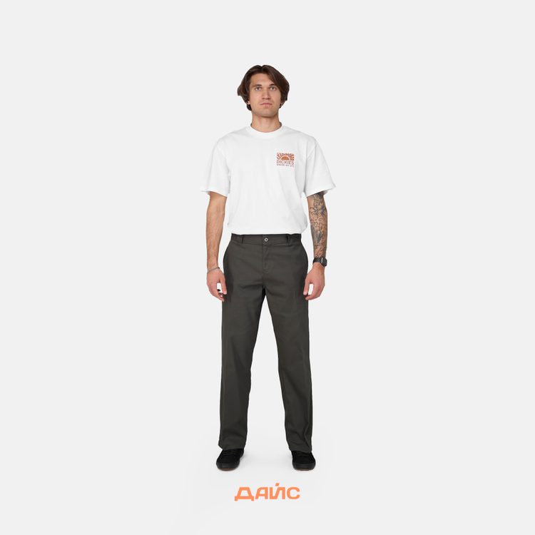 Брюки мужские Dickies Skateboarding Jamie Foy Loose Straight Twill Pants артикул:WPJ01OG - купить в магазине Дайс