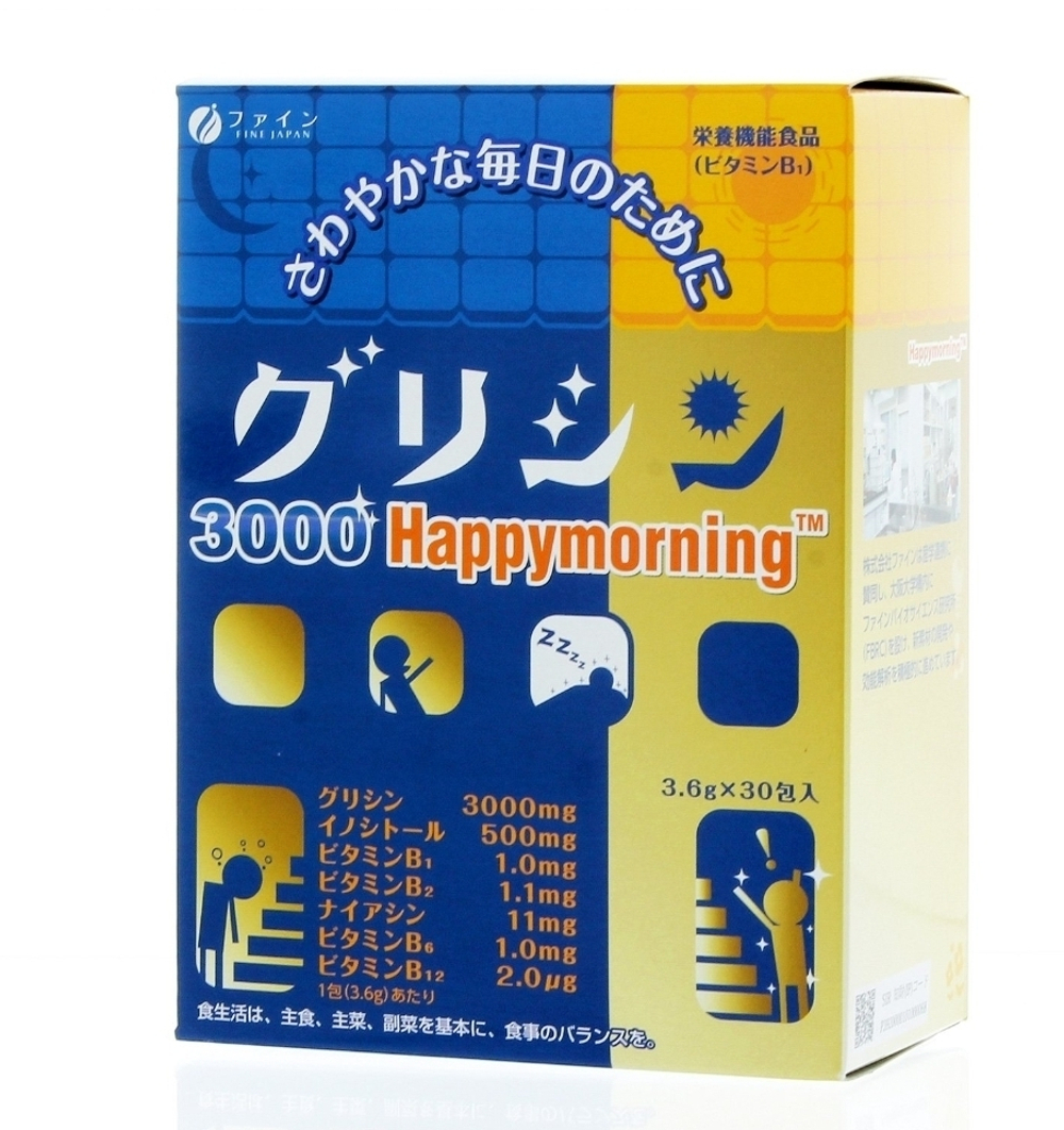 FINE JAPAN от стресса и напряжения FINE Glycine 3000