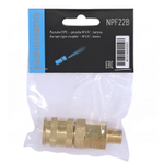 NORDBERG (NPF22B) Разъем "мама" быстросъемный - резьба M1/4", с фиксатором, латунь