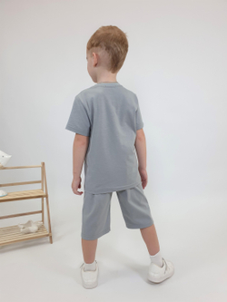 01-131-6 Костюм для мальчика (фуфайка+шорты)