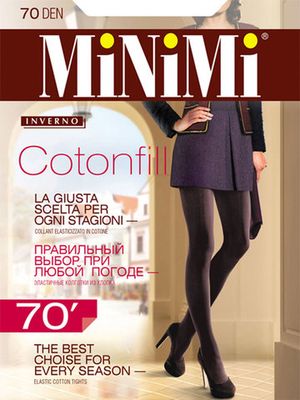 Женские колготки Cotonfill 70 Minimi