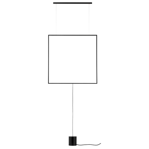 738647 Светильник подвесной UNDINE 28W LED 1310LM 120G ЧЕРНЫЙ 3000K
