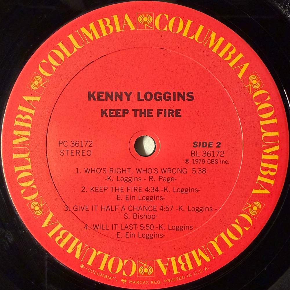 Kenny Loggins – Keep The Fire (США 1979 г.)