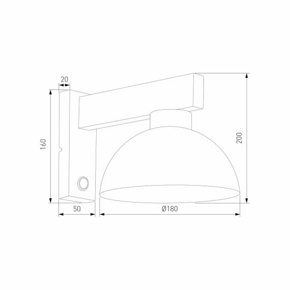 Бра TK Lighting 6279 Oslo