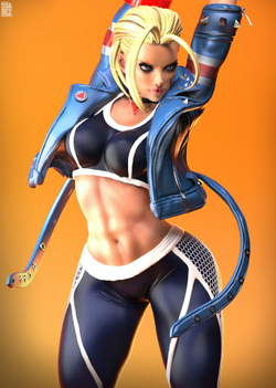 Cammy White Street Fighter Кэмми Уайт Уличный боец