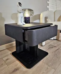 Тумба прикроватная 4617, черная