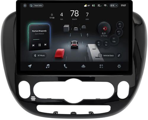 Магнитола для KIA Soul 2 2014-2019 (климат на штатном экране) - Teyes CC4-PRO монитор 13" 2K QLED на Android 13, Быстрейшая, Snapdragon 778G, ИИ, CarPlay, DSP, 4G SIM-слот