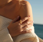 кольцо syren позолота