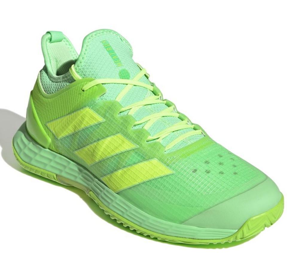 Мужские кроссовки теннисные Adidas Adizero Ubersonic 4 M Heat - beam green