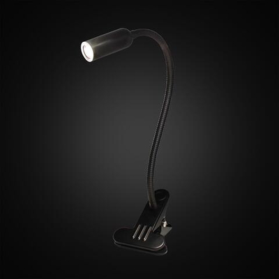 Citilux Ньютон CL803061N LED Лампа на прищепке с диммером Чёрная