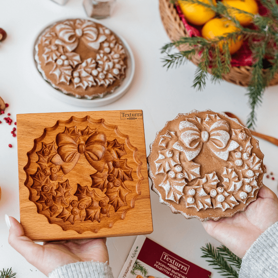 Пряничная форма Рождественский венок