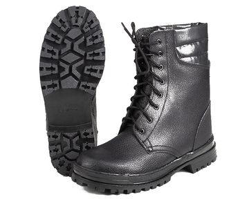 Ботинки "Омон" нат.мех,ТЭП, хром (берцы)