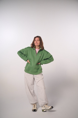 Олимпийка из футера "Трава"