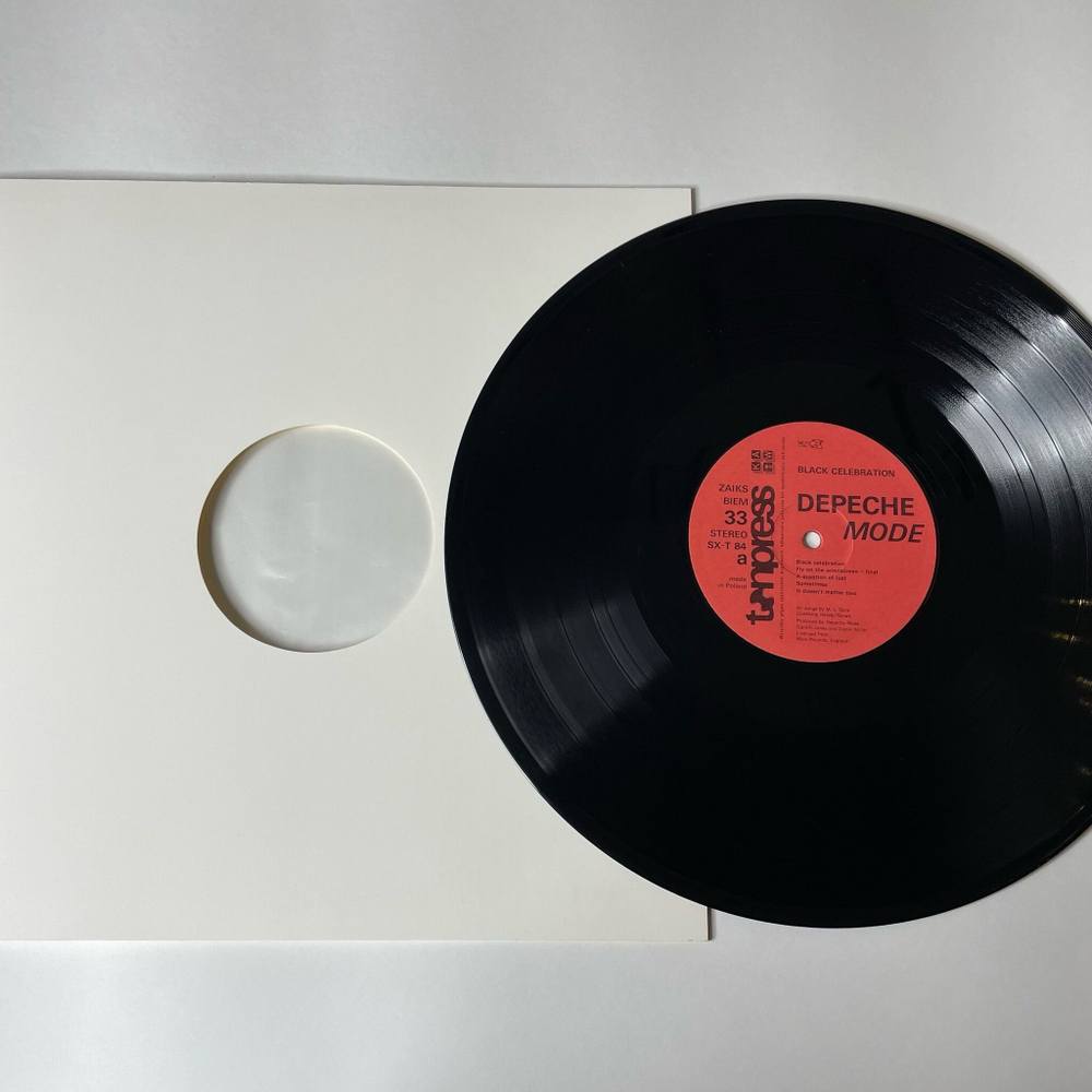 Винтажная виниловая пластинка LP Depeche Mode Black Celebration (Польша 1987)